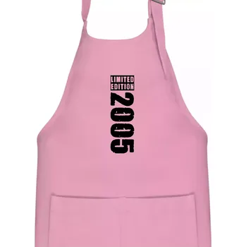 Kuchyňská zástěra Limited edition 2005 pruh - Dětská zástěra na vaření - Univerzální velikost ( Růžová )
