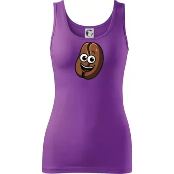 Dámské tričko Parové triko - Hrnek a káva - Dámské tílko - 2XL ( Fialová )