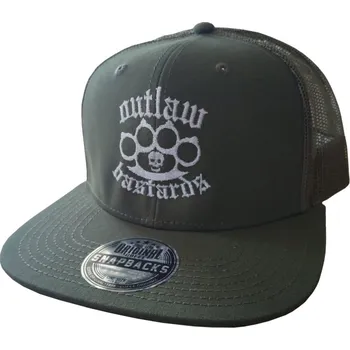 Kšiltovka Kšiltovka Outlaw Bastards Snapback Boxer Green