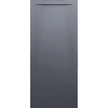 Sprchová vanička Laufen Pro - vanička obdélníková 170x75 s lineárním odtokem na kratší straně, Marbond antracit H2111860780001