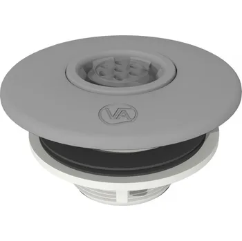 Tryskový set VA, pro předvyrobené bazény, připojení lepením 50 mm, světle šedá (RAL7004)