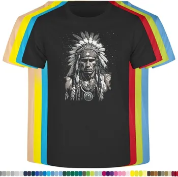 Dívčí tričko detske-levne-bavlnene-tricko-potisk-legenda-indian Barva: Black -černá, Dětská bavlněná trička JHK: M