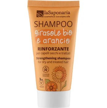 Šampon laSaponaria Šampon se slunečnicí a sladkým pomerančem BIO 30 ml