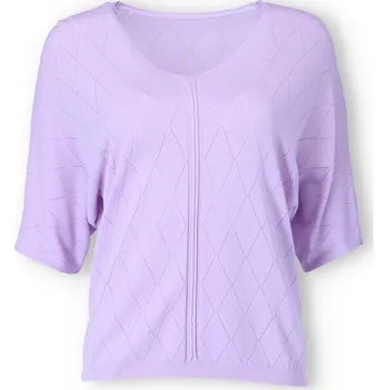 Dámská halenka Halenka kr. rukáv SEVENDAY 8064 barva: fialová-lila