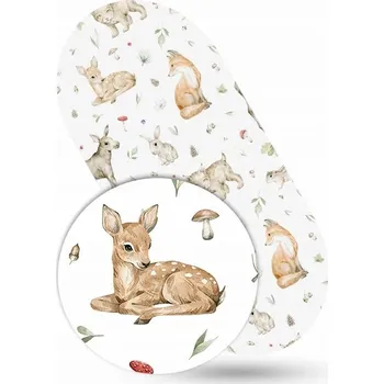 Prostěradlo PROSTĚRADLO DO KORBIČKY KOČÁRKU KOLÉBKY BAVLNA BABYMAM