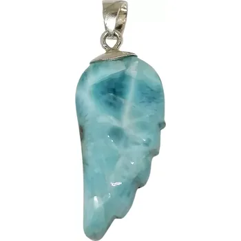 Přívěsek Larimar přívěsek křídlo exkluzivní kvalita AAA, váha 8,2 g