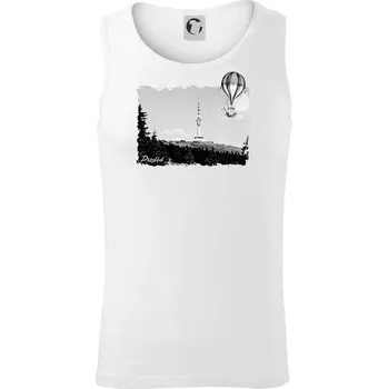 Pánské termoprádlo Retro Praděd - Tílko pánské Core - M ( Bílá )