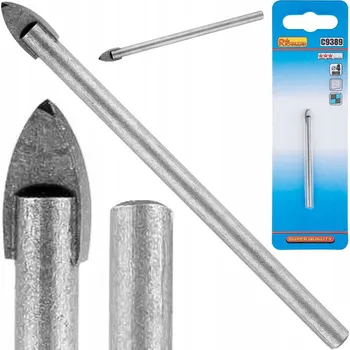 Vrták VRTÁK DO SKLA A GLAZURY 4 mm C9389