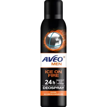 AVEO MEN deodorant ve spreji Ice on Fire 24h 200 ml