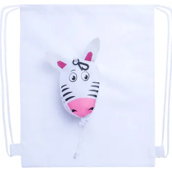 Sportovní vak Noah vak na stažení šňůrkou, zebra