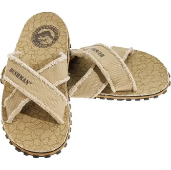 Pánská treková obuv Bushman pantofle Slap sandy brown 41