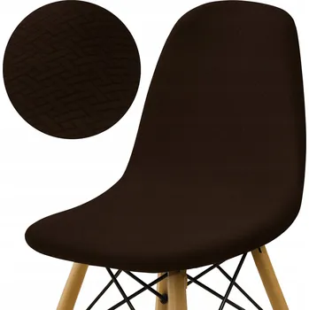 Potah na židli Potah na židli Domidekor hnědý