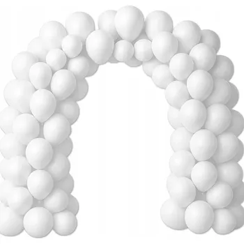 Balónek BALÓNKY 100 KS PERLOVÉ BÍLÉ SVATBA PŘIJÍMÁNÍ NAROZENIN