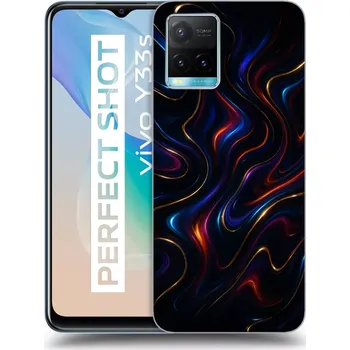 Pouzdro na mobilní telefon Picasee silikonový černý obal pro Vivo Y33s - Noir