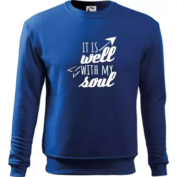 Chlapecké tričko It is well with my soul - Mikina Essential dětská - 146 cm/10 let ( Královská modrá )