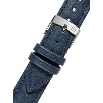 Řemínek na hodinky Kožený řemínek Morellato Trend 5050C47.061 S, modrý, ekokůže, Quick Release - 20 mm