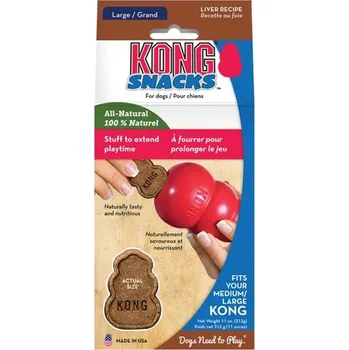 Pamlsek pro psa Pamlsek do hraček KONG Snacks Liver L