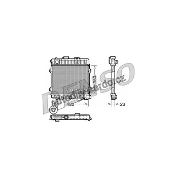 Chladič motoru Chladič motoru DENSO (DE DRM05028)