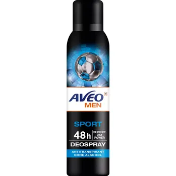 AVEO MEN Deodorant ve spreji Sport 48h Antiperspirant 200 ml