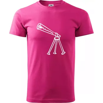 Nebe - Dalekohled - Klasické pánské triko vyšší gramáže - XS ( Purpurová )