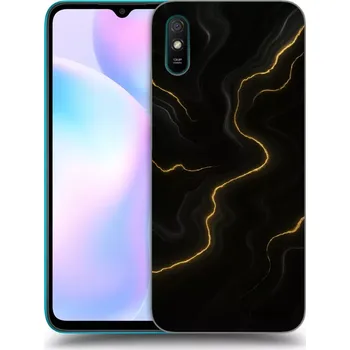 Pouzdro na mobilní telefon Picasee silikonový průhledný obal pro Xiaomi Redmi 9A - Thunder