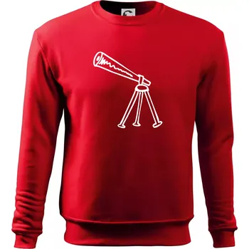 Pánská mikina Nebe - Dalekohled - Mikina Essential pánská - M ( Červená )