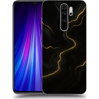 Pouzdro na mobilní telefon Picasee silikonový průhledný obal pro Xiaomi Redmi Note 8 Pro - Thunder