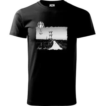 Retro Smrk - Triko extra velké (5-8XL) - 6XL ( Černá )