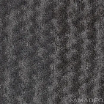 Koberec Kobercové čtverce Tarkett Desso Desert 9516 - černé