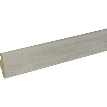 soklová lišta Podlahová lišta MDF Skandor FU60L 19x58x2400 mm jasan D3007