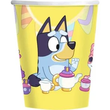EKO Papírové kelímky Bluey - 8 ks