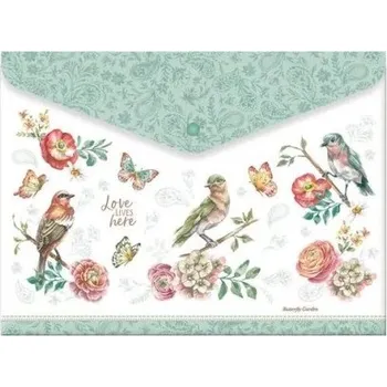 Desky s drukem A5 - Butterfly garden - 1647-0410