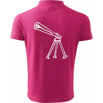 Pánská košile Nebe - Dalekohled - Polokošile pánská Pique Polo 203 - 2XL ( Purpurová )