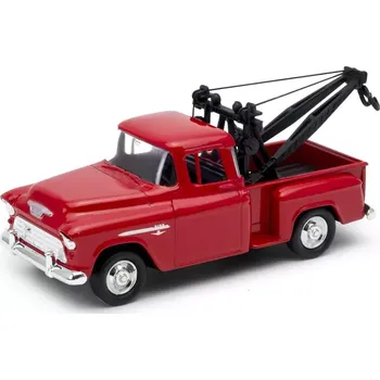 autíčko Welly 1955 Chevy Stepside Tow Truck 1:34