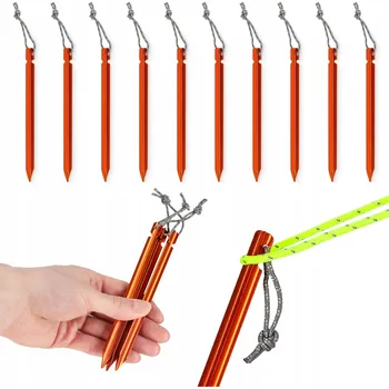 Stan KOLÍKY NA STAN HLINÍKOVÉ TROJÚHELNÍKOVÉ 10 KS