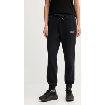 Dámské kalhoty Tepláky Napapijri M-Box dámské, černá barva, s potiskem, NP0A4HZ60411 99X, vel. S