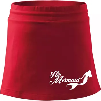 Dámská sukně His Mermaid - Sportovní sukně - two in one - L ( Červená )