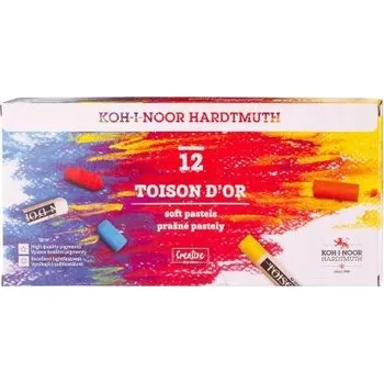 Suché pastely Koh-I-Noor Toison Dor, 12 barev