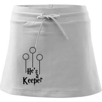 Dámská sukně Hes a keeper - Sportovní sukně - two in one - M ( Bílá )