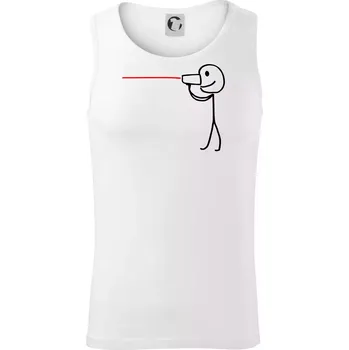 Láska telefon - Tílko pánské Core - M ( Bílá )