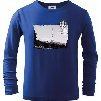 Chlapecké tričko Retro Praděd - Triko dětské Long Sleeve - 122 cm/6 let ( Královská modrá )