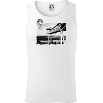 Retro Hraniční vrch - Tílko pánské Core - S ( Bílá )