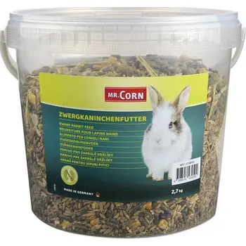 Krmivo pro hlodavce Krmivo pro zakrslé králíky Mr. Corn 2,7 kg