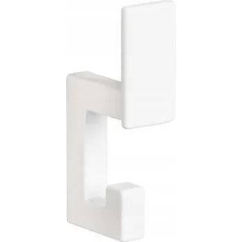 Věšák NÁBYTEK VĚŠÁK NA OBLEČENÍ HÁČEK LOFT BÍLÝ