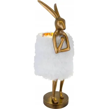 Lampička Yaskr Stolní lampa Zajíček Flafi M Zlatá TL0108-M