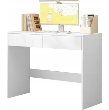 Psací stůl Obdélníkový psací stůl Rebiko 100 x 40 x 73,5 cm bílý