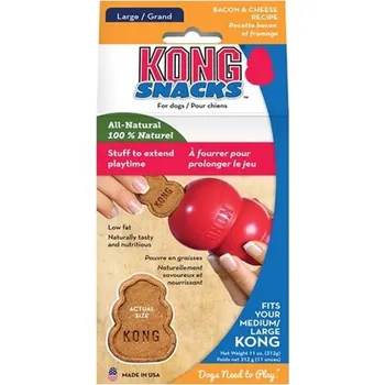 Pamlsek pro psa Pamlsek do hraček KONG Snacks Bacon & Cheese L