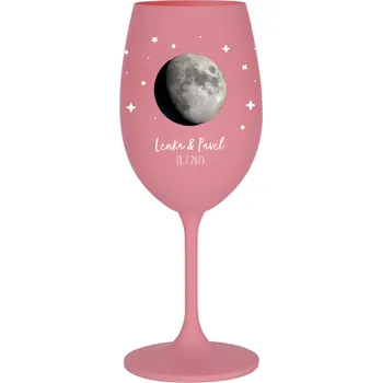 Sklenice Personalizovaná sklenice s měsíční fází