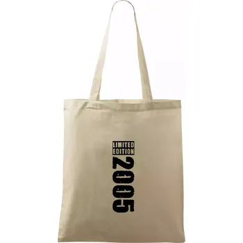Nákupní taška Limited edition 2005 pruh - Taška bavlněná - 42 x 38 cm ( Naturální )