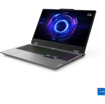 Notebook Lenovo LOQ 15IRX10 i7-13650HX/32GB/SSD 1TB/15,6"/IPS/FHD/144Hz/300nitů/RTX5050 8GB/245W/bez OS/šedá 83JE0092CK